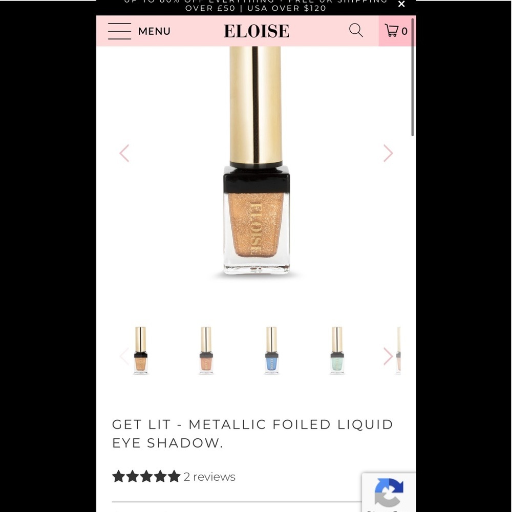 Eloise metallic eyeshadow